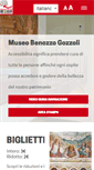 Mobile Screenshot of museobenozzogozzoli.it